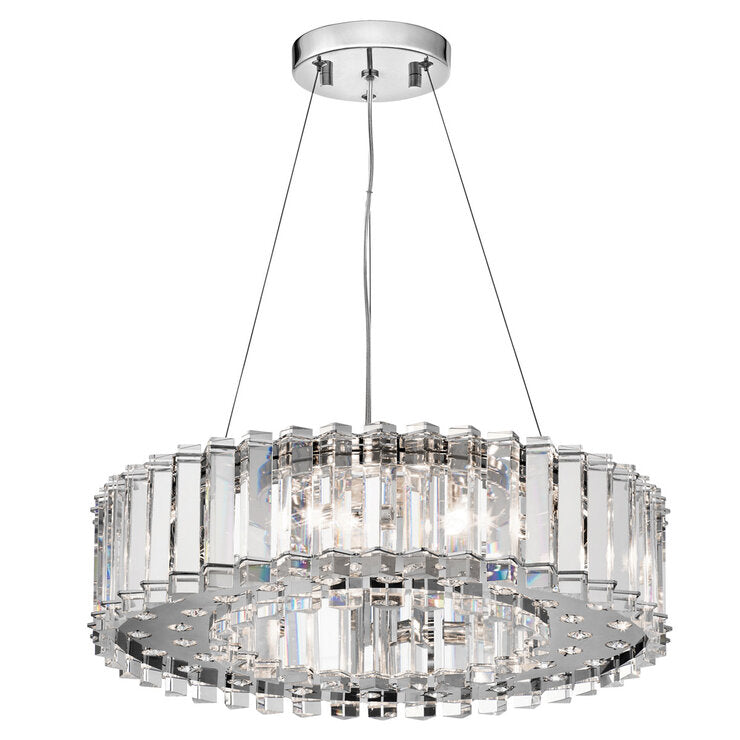 Kichler Crystal Skye 8-Light Chandelier 53cm